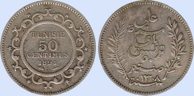 50 Centimes 1891